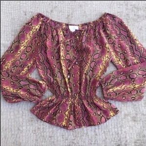 Michael Kors Silk Blouse NWOT